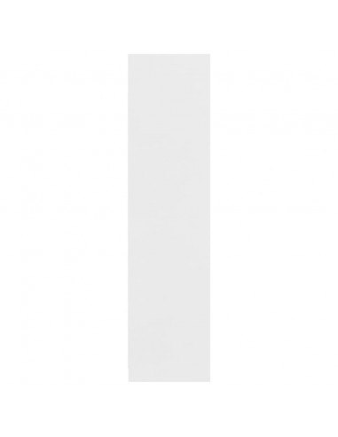 Armadio Bianco 100x50x200 cm in Legno Multistrato