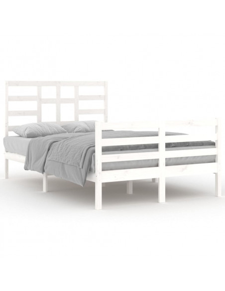 Giroletto Bianco in Legno Massello 120x200 cm