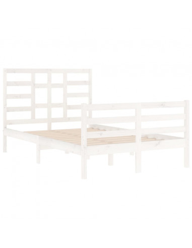 Giroletto Bianco in Legno Massello 120x200 cm