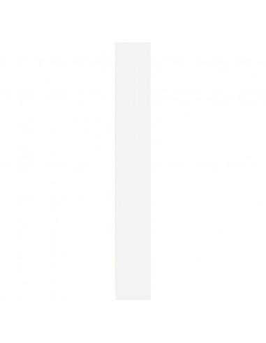 Libreria Bianca 80x24x176 cm in Legno Multistrato