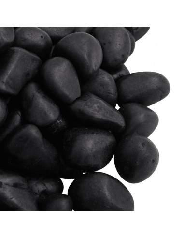 Ciottoli Levigati 25 kg Neri 2-5 cm