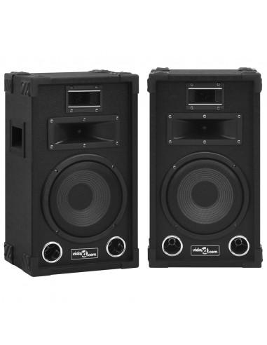 Altoparlanti da Palco Hifi Professionali Passivi 2 pz 800W Neri