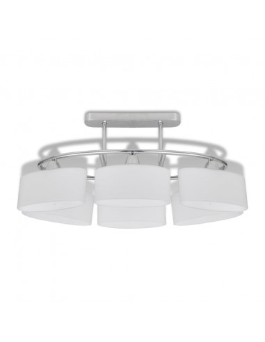 Lampade da Soffitto Ellissoidali 4 pz Paralume in Vetro E14