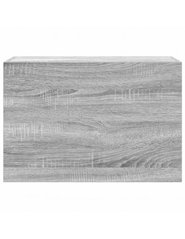 Mobile da Bagno Grigio Sonoma 60x25x40 cm in Legno Multistrato