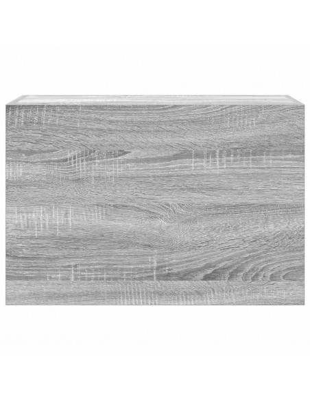 Mobile da Bagno Grigio Sonoma 60x25x40 cm in Legno Multistrato