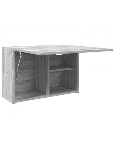 Mobile da Bagno Grigio Sonoma 60x25x40 cm in Legno Multistrato