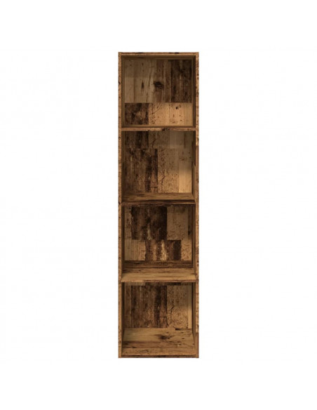 Libreria Legno Antico 40x30x152 cm in Legno Multistrato