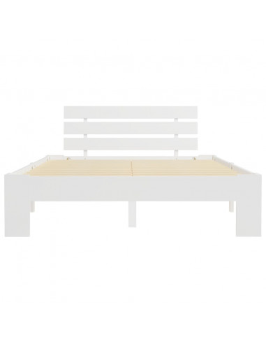 Giroletto Bianco in Legno Massello di Pino 140x200 cm