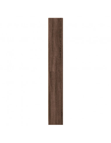 Libreria Rovere Marrone 40x24x176 cm in Legno Multistrato
