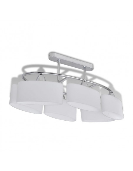 Lampade da Soffitto Ellissoidali 2 pz Paralume in Vetro E14