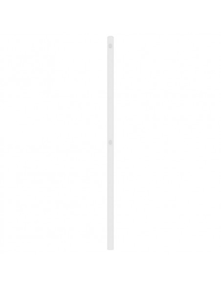 Testiera in Metallo Bianco 107 cm