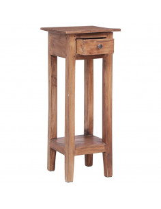 Piedistallo per Piante 30x30x67 cm in Legno Massello di Mogano 2