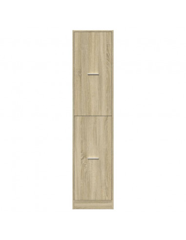 Armadietto da Farmacia Rovere Sonoma 40x41x174,5 cm Truciolato