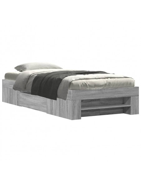 Giroletto Grigio Sonoma 75x190 cm in Legno Multistrato