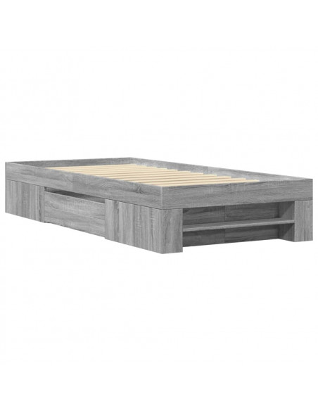 Giroletto Grigio Sonoma 75x190 cm in Legno Multistrato