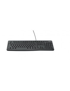 Logitech K120 Corded Keyboard tastiera Ufficio USB QWERTY US International Nero 2