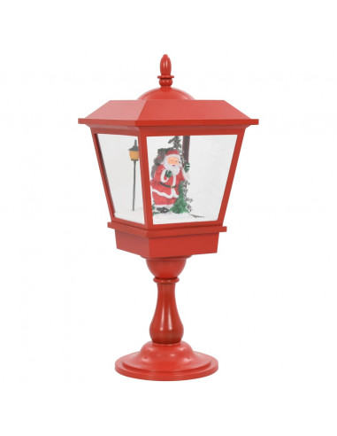 Lampada Natalizia a Piedistallo con Babbo Natale 64 cm LED