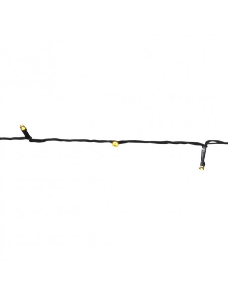 Luci a Stringa Solare LED Bianco Caldo Decorazione Natalizia