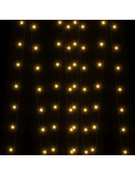 Luci Solari Fatate 2 pz 2x200 LED Bianco Caldo Interni Esterni