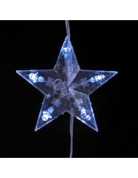 Luci Fatate a Stella a LED 500 LED Bianco Caldo 8 Funzioni