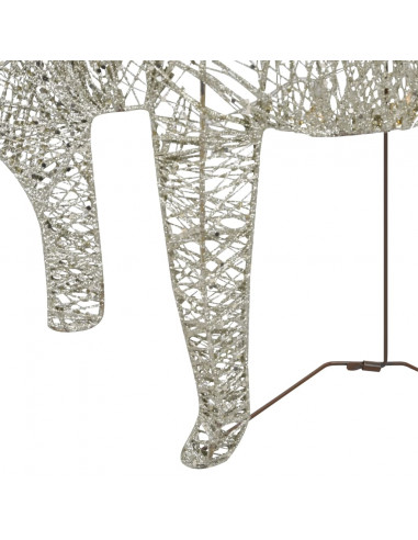 Renne di Natale 2 pz Oro 40 LED