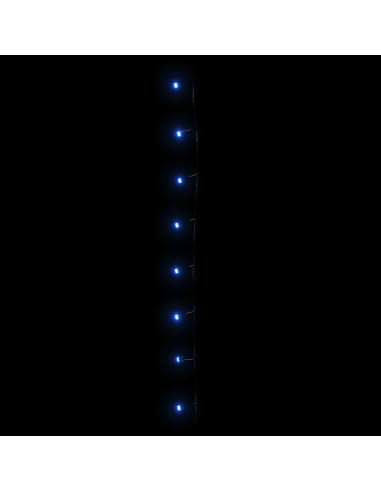 Stringa LED con 150 Luci LED Blu 15 m in PVC
