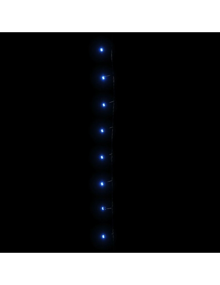 Stringa LED con 150 Luci LED Blu 15 m in PVC