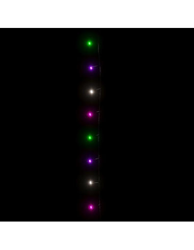 Stringa LED con 150 Luci LED Pastello Multicolore 15 m in PVC