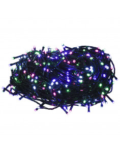 Stringa LED con 400 Luci LED Pastello Multicolore 40 m in PVC 2