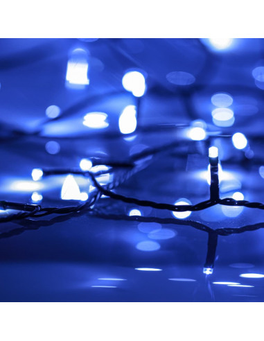 Stringa LED con 600 Luci LED Blu 60 m PVC