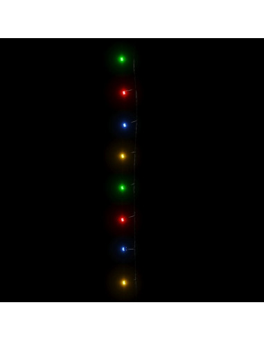 Stringa LED con 600 Luci LED Multicolore 60 m PVC