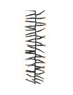 Gruppo Stringa LED con 3000 Luci LED Bianco Caldo 23 m PVC 2