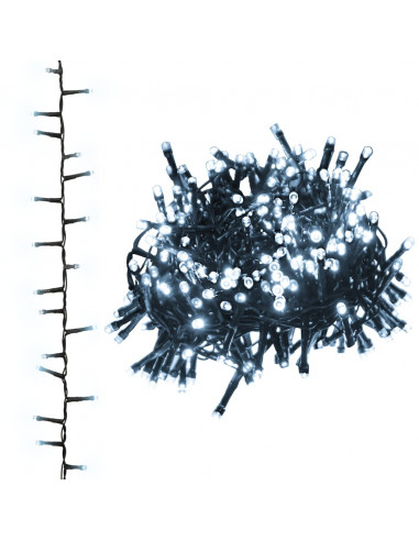 Stringa LED Compatta con 2000 Luci LED Bianco Freddo 45 m PVC