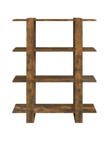 Libreria/Divisorio Rovere Fumo 100x30x123,5 cm