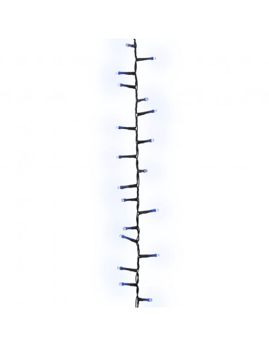 Stringa LED Compatta con 3000 Luci LED Blu 65 m PVC