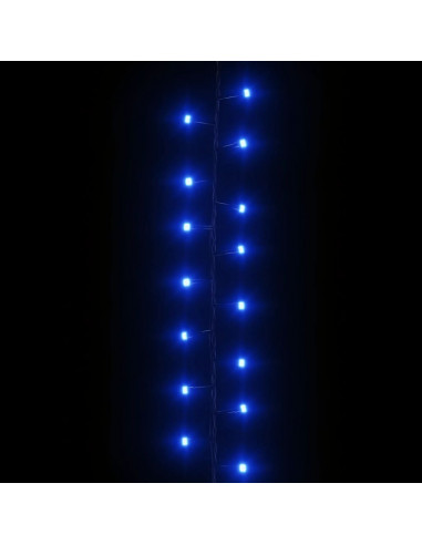 Stringa LED Compatta con 3000 Luci LED Blu 65 m PVC