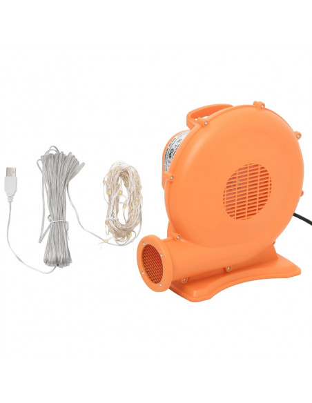 Pupazzo di Neve Natalizio Gonfiabile con LED 1000 cm