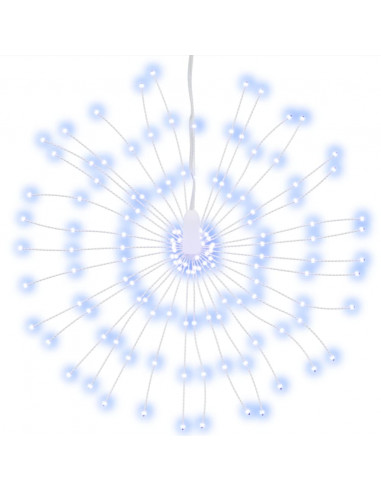 Illuminazioni di Natale Galassia 140 LED 4pz Bianco Freddo 17cm
