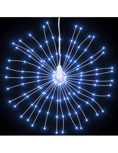 Illuminazioni di Natale Galassia 140 LED 4pz Bianco Freddo 17cm