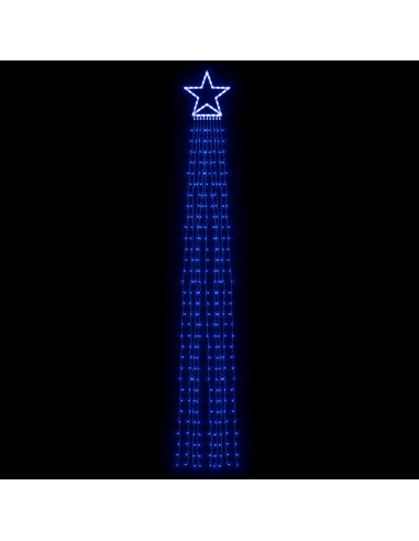 Illuminazione per Albero di Natale 320 LED Blu 375 cm