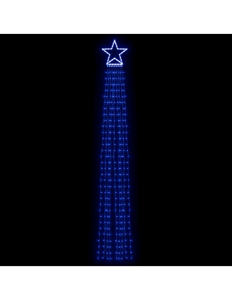 Illuminazione per Albero di Natale 320 LED Blu 375 cm
