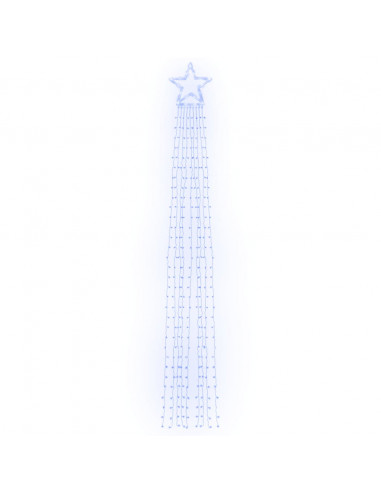 Illuminazione per Albero di Natale 320 LED Blu 375 cm