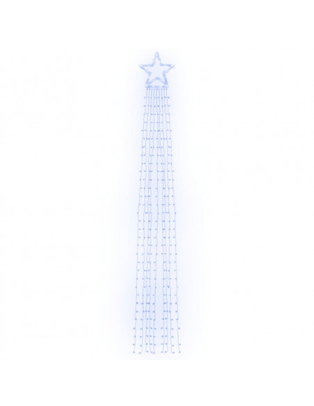 Illuminazione per Albero di Natale 320 LED Blu 375 cm