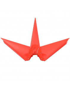 Luci di Natale con LED 3 pz Pieghevoli Rosse 2