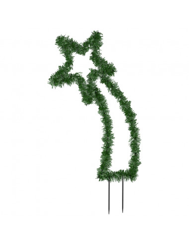 Luce Decorativa Natale con Picchetti Stella Cadente 115LED 89cm