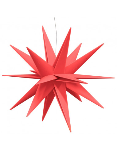 Luce di Natale con LED Pieghevole Rossa 100 cm