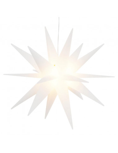 Luce di Natale con LED Pieghevole Bianca 57 cm