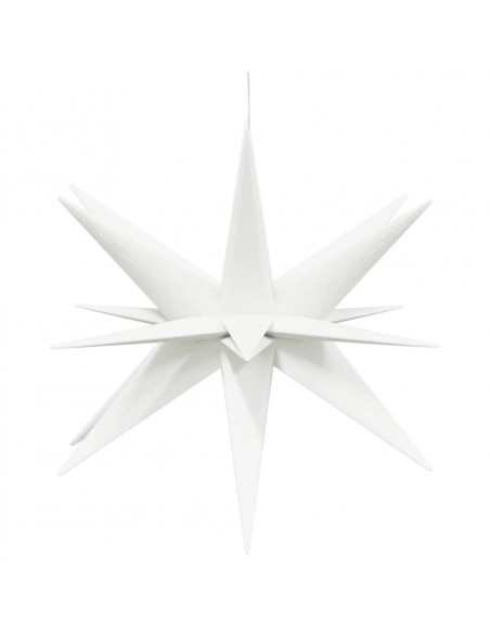 Luce di Natale con LED Pieghevole Bianca 57 cm