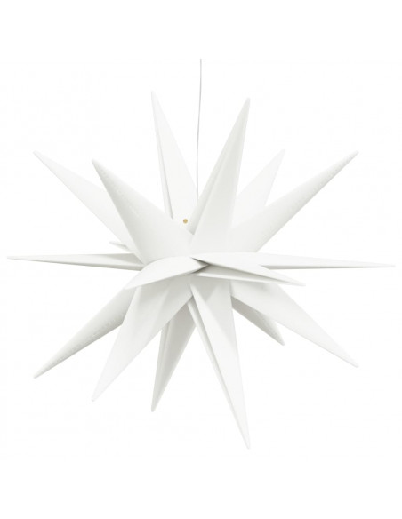 Luce di Natale con LED Pieghevole Bianca 57 cm