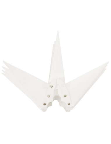 Luci di Natale con LED 3 pz Pieghevoli Bianche